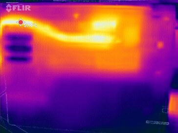 Image thermique - côté inférieur