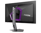 L'AOC AG276QKD est doté d'un éclairage RGB personnalisable à l'arrière qui ajoute à l'esthétique "gamer". (Source de l'image : AOC)