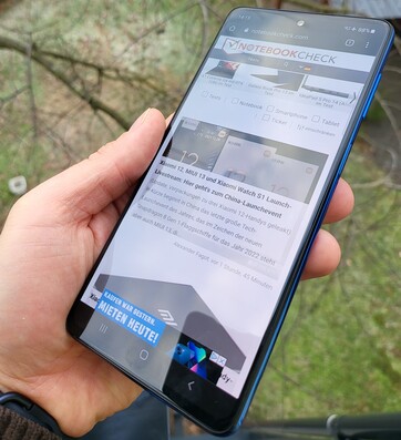 Samsung Galaxy M52 Test 5G