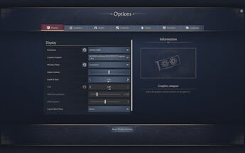 Paramètres d'affichage