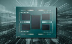 L&#039;AMD Ryzen Threadripper 7980X est sorti en octobre 2023 et est basé sur TSMC 5 nm FinFET. (Source de l&#039;image : AMD/Unsplash - édité)