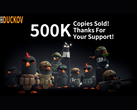 Une annonce des développeurs de Escape from Dukov annonçant 500k copies vendues (image source : Escape from Duckov X)