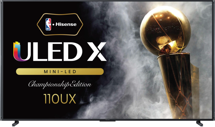 Le Hisense 110UX (US Championship Edition). (Source de l'image : Hisense)