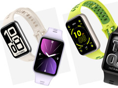 La série Band 11 semble proposer des cadrans inspirés de watchOS. Photo : une image promotionnelle de la gamme.