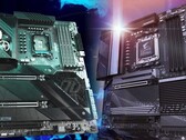 Les prix de vente moyens des cartes mères Intel et AMD ont largement dépassé les taux d'inflation. (Source de l'image : ASRock/Gigabyte - édité)