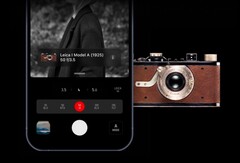 L'application Leica LUX propose désormais une simulation du Leica I, vieux de 100 ans. (Image source : Leica)