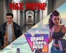 La bannière de Max Payne et de GTA VI est affichée (Source de l'image : Steam, Rockstar Games avec modifications)