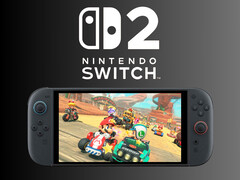 Nintendo Switch 2 jouant à Mario Kart World (Image source : Nintendo of America avec modifications)