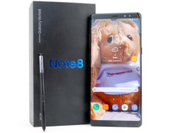 En test : le Samsung Galaxy Note 8. Modèle de test aimablement fourni par Samsung Allemagne.