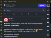Panneau Mastodon dans Vivaldi 5.6 (Source : Own)