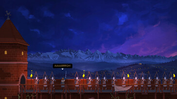 Une image montrant un combat dans Yes, Your Grace.