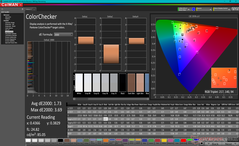 ColorChecker avant l'étalonnage