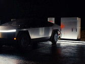 Cybertruck aux nouveaux Superchargeurs V4 de 500 kW (Image source : Tesla)