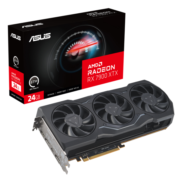 Radeon RX 7900 XTX - La carte graphique la plus puissante d'AMD, d'excellentes performances brutes (Source : ASUS)