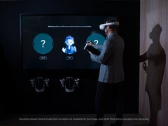 Le Concept Nyx utilisera la réalité virtuelle et la réalité mixte pour changer la façon dont les gens se connectent pour des réunions d&#039;affaires ou des sessions de jeu. (Toutes les images proviennent de Dell)
