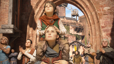 Image montrant plusieurs personnes dans A Plague Tale : Requiem.