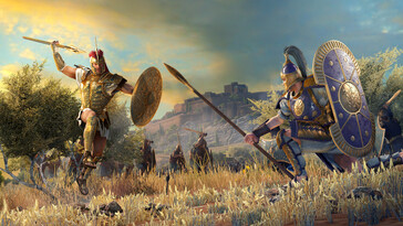 Une image montrant un duel dans A Total War Saga: Troy.