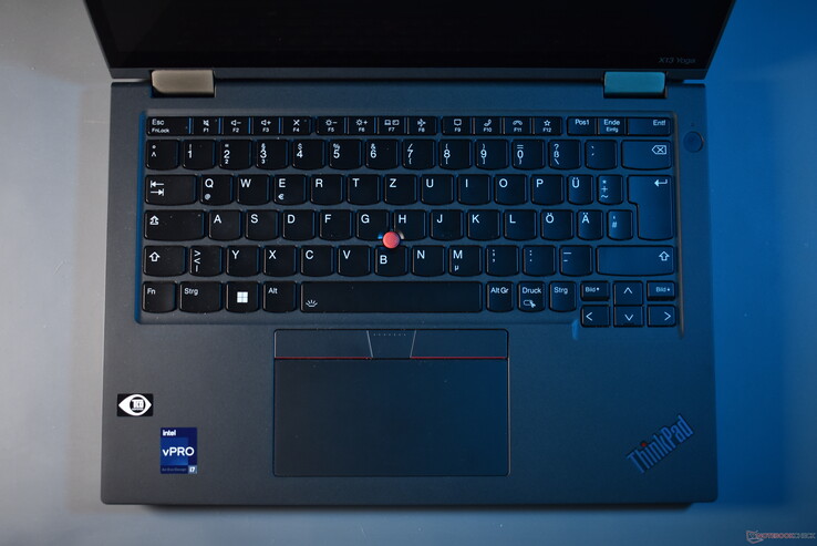 Lenovo ThinkPad X13 Yoga Gen 3 : périphériques d'entrée