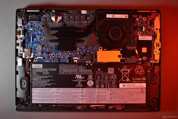 ThinkPad L13 Yoga G4 : vue de l'intérieur