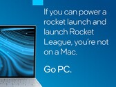 Intel affirme que Rocket League ne peut pas être joué sur un Mac, même s'il peut utiliser CrossOver. (Source de l'image : Intel)