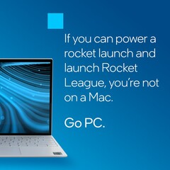 Intel affirme que Rocket League ne peut pas être joué sur un Mac, même s'il peut utiliser CrossOver. (Source de l'image : Intel)