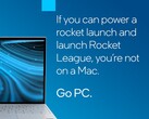 Intel affirme que Rocket League ne peut pas être joué sur un Mac, même s'il peut utiliser CrossOver. (Source de l'image : Intel)