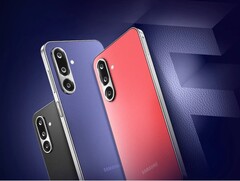 Le Samsung Galaxy F36 5G est disponible en rouge corail, violet de luxe et noir onyx (Source : Samsung)