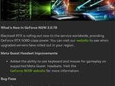 GeForce La version 2.0.78 est désormais disponible avec un accès aux serveurs GeForce RTX 5080 dans le monde entier (Image source : Own)