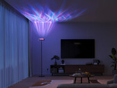 Lampadaire Uplighter de Govee dans le salon (Source d'image : Govee PR)