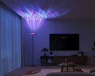 Lampadaire Uplighter de Govee dans le salon (Source d'image : Govee PR)