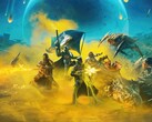 Image montrant une équipe combattant des monstres dans Helldivers 2. (Source de l'image : Arrowhead) 