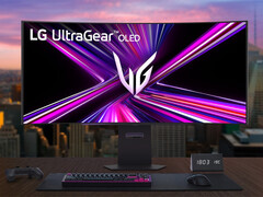 L&#039;UltraGear OLED 45GX900A est le troisième moniteur GX9 de 45 pouces que LG a lancé cette année. (Source de l&#039;image : LG)