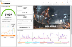 Fire Strike (alimentation par batterie)