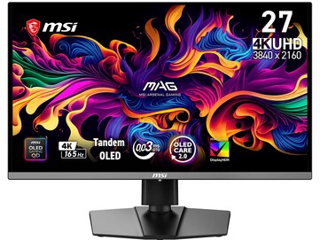 Façade du MSI MAG 272UP QD OLED E16