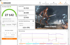 Fire Strike (fonctionnement sur secteur, Dyn. Boost 25 Watt)