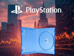 Bannière concernant les actions Sony, illustrée par un boîtier de jeu vide