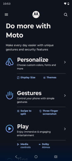 Logiciel Motorola Edge 70