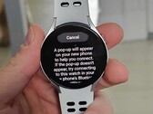 Une montre Galaxy avec la nouvelle fonctionnalité bêta. (Source : Max Weinbach via 9to5Google)