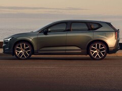 Les analystes considèrent le design du nouveau Volvo EX60 comme la voiture que Apple voulait réellement construire. (Source de l'image : Volvo)