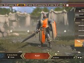 Écran du menu du jeu Warlander (Source : Own)