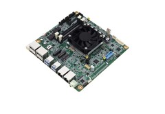 La carte mère MIX-PT LWV1 Mini ITX d'Aaeon ressemble à une carte mère SFF compacte classique dotée d'un ventilateur intégré.