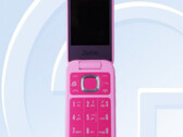 Le prochain téléphone à clapet de HMD Global ne devrait être disponible qu'en un seul coloris "Barbie Pink". (Source de l'image : TENAA via GSMArena)
