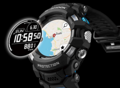 La Casio G-Shock GSW-H1000 est une smartwatch Wear OS durcie. (Image : Casio)