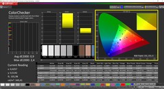 CalMAN ColorChecker calibré