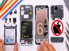 fairphone6 JerryRigEverything (source de l&#039;image : @JerryRigEverything)