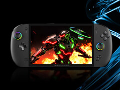 Le OneXPlayer Apex est également doté d'un écran VRR de 8 pouces et d'une batterie externe de 85 Wh. (Source de l'image : One-Netbook)