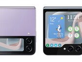 Le Samsung Galaxy Z Flip5 aura un écran de couverture plus utilitaire. (Source de l'image : @UniverseIce sur Twitter)
