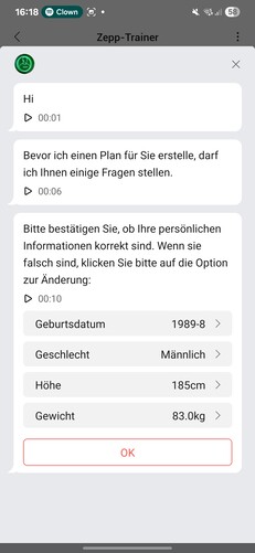 Amazfit Active 2 : Entraînement