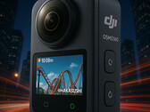 Image conceptuelle de la DJI Osmo 360 d'après des fuites d'images de la FCC. (Source de l'image : Hakasushi)