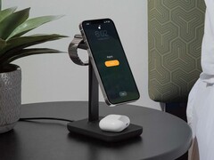 Le socle de recharge sans fil HiRise 3 de Twelve South peut recharger complètement trois appareils simultanément en 150 minutes environ (source : Twelve South)